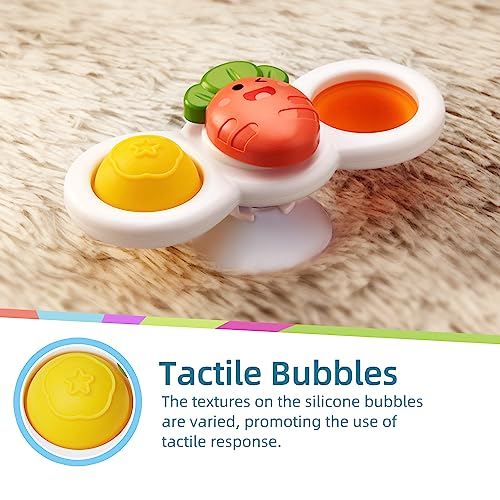 LiKee Strong Suction Cup Fidget Rotating Sensory Bath Toys for Baby 1-2 Years Old Toddler Boys and Girls  
LiKee Strong
