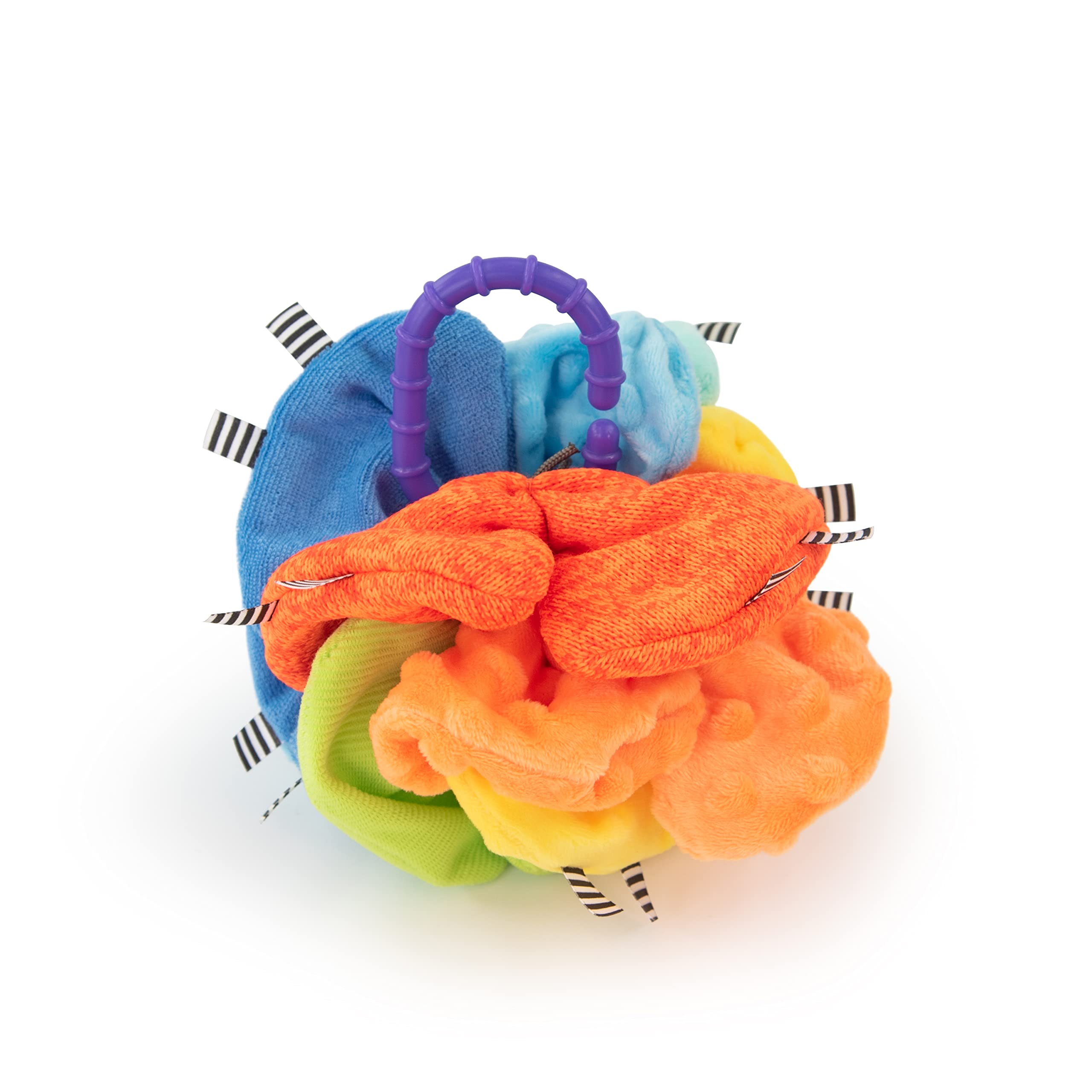 Sassy Crinkle Ball - Sensory Toy for Babies 3+ Months | Soft Texture, Promotes Sensory Development | |5" Diameter