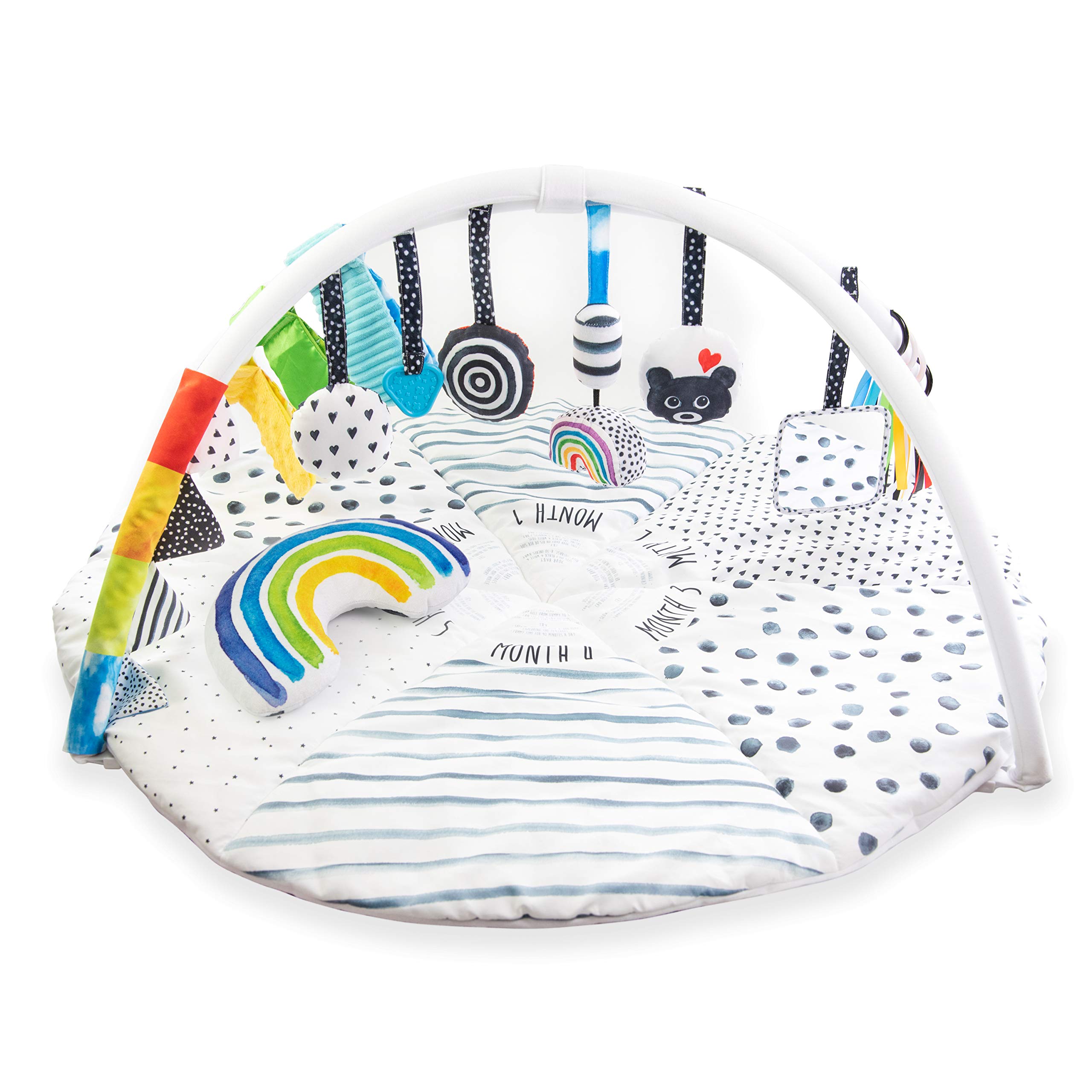 Sassy Stages STEM Developmental Play Gym for Babies & Toddlers
Sassy Stages Sensory Tummy Time Activity Play Mat for Bab